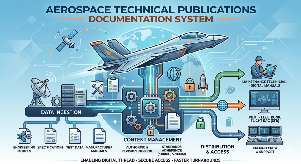 challenges in aerospace technical publications documentation system