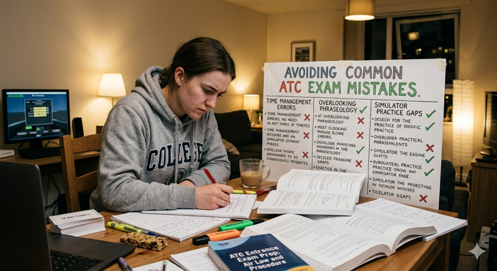 ATC preparation mistakes study session